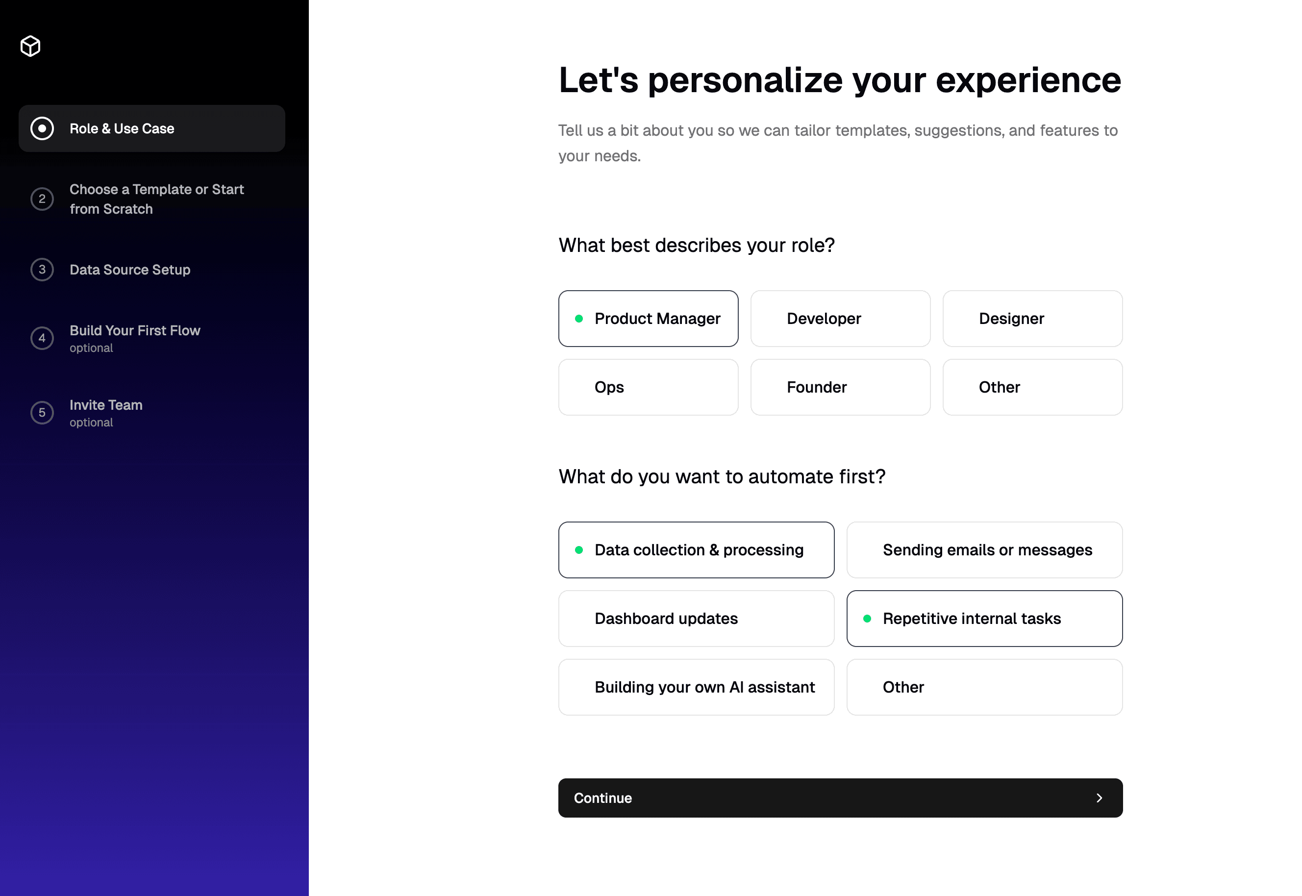 shadcn examples Multi Step Form