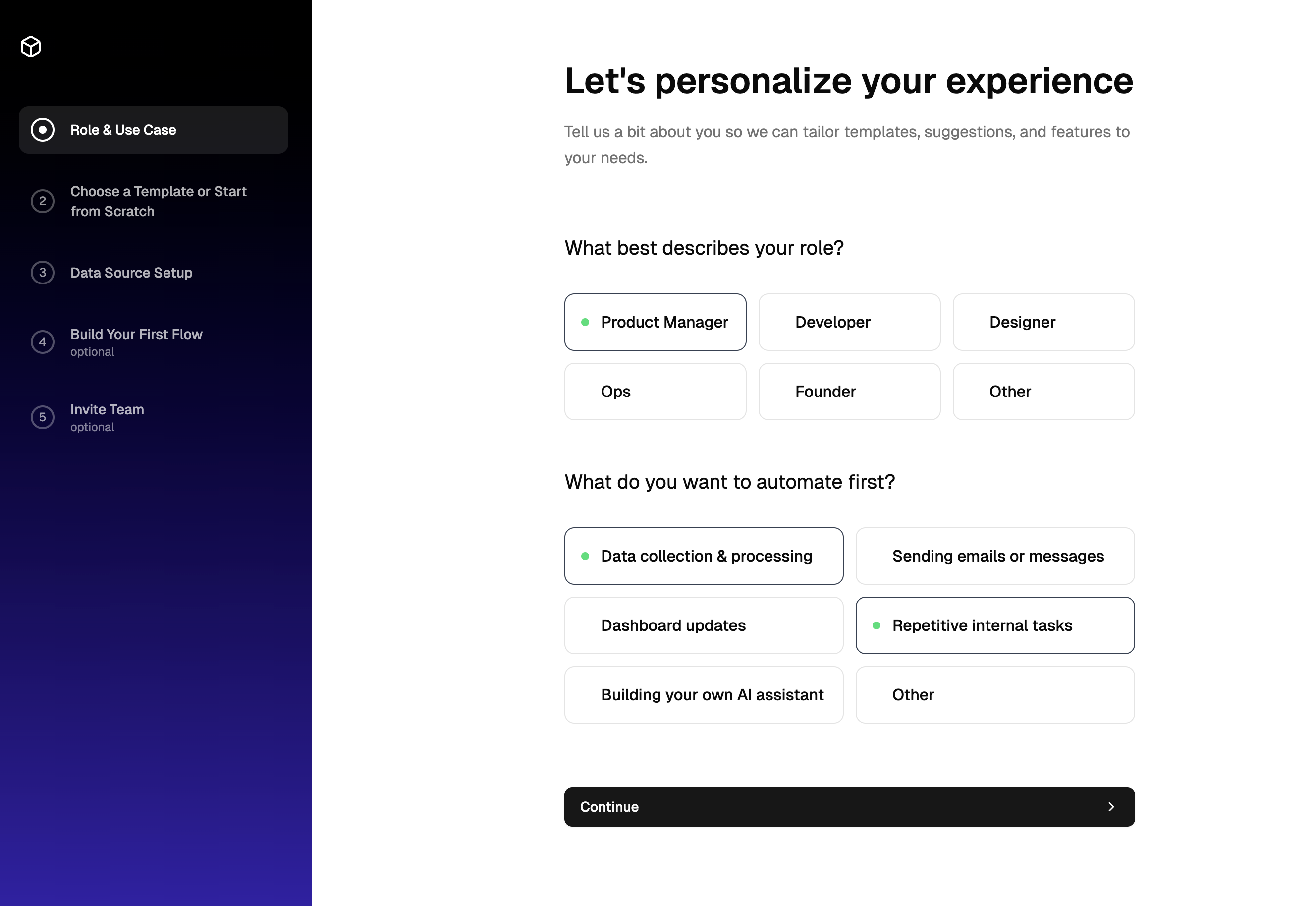 shadcn example Multi Step Form